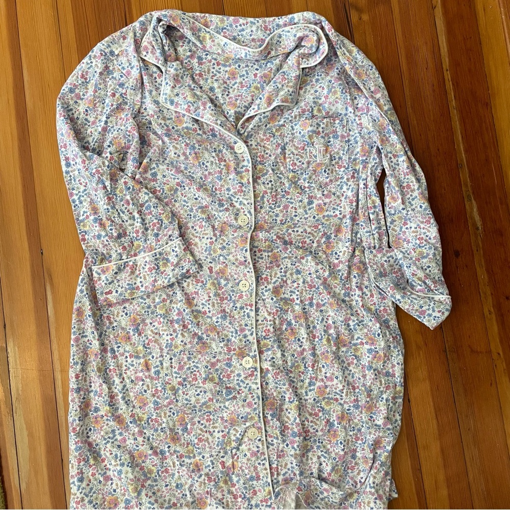 Ralph Lauren Floral Pajama Dress